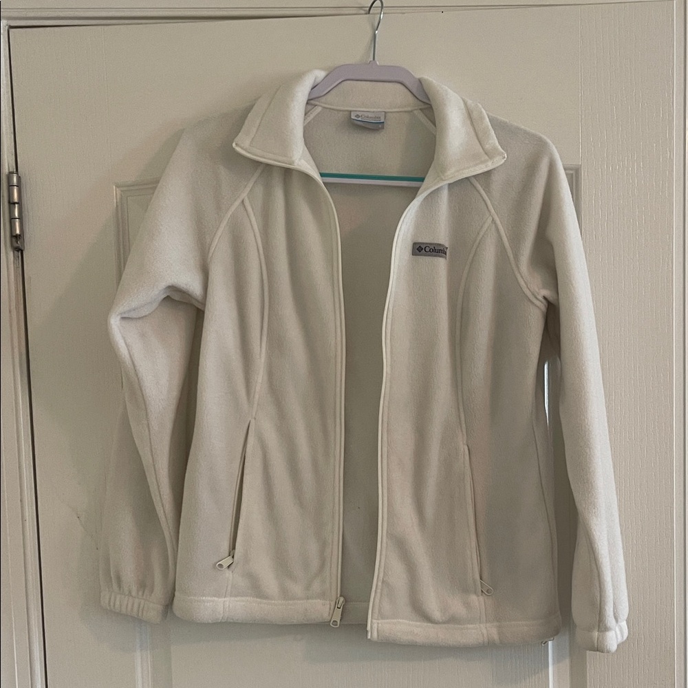 Columbia Women's White Fleece Jacket